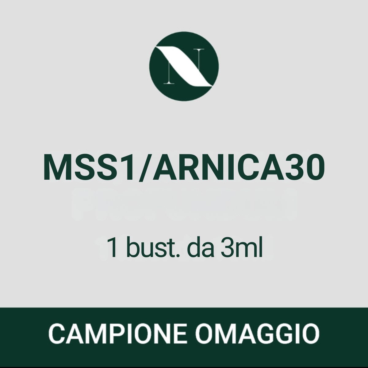 🎁 ARNICA30 - 1 bust. da 3ml - CAMPIONE (100% off)