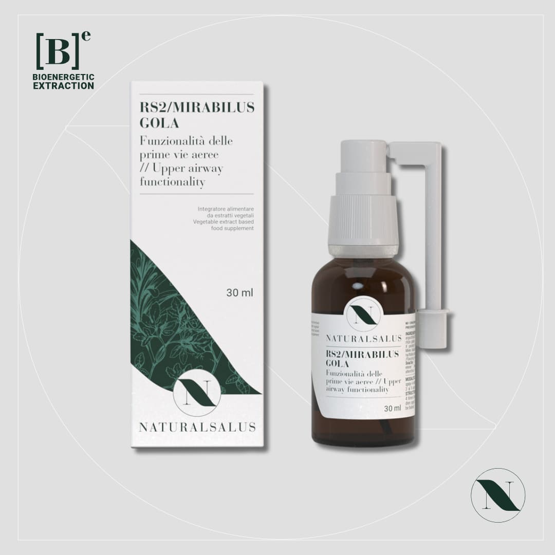 Integratore naturale per mal di gola e gola irritata - MIRABILUS® GOLA (1 Spray)