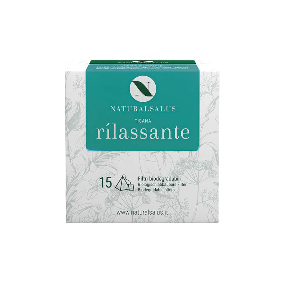 Infuso naturale calmante per ansia e riposo notturno - TISANA RILASSANTE